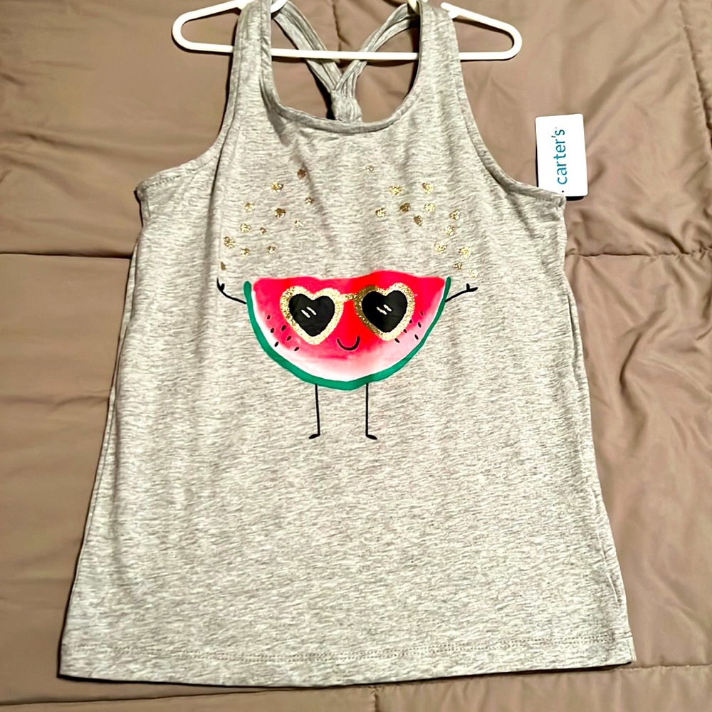 NWT Carters Racerback Girls Tshirt